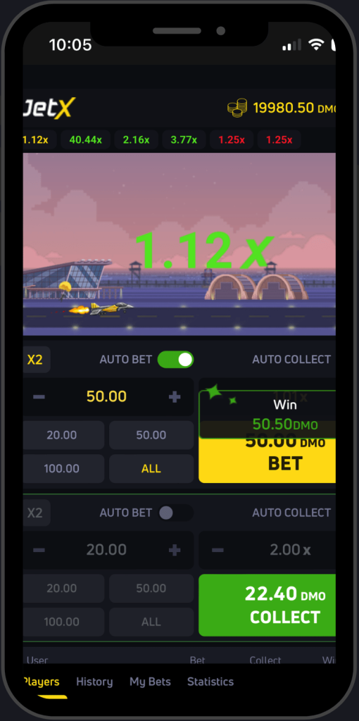 JetX app